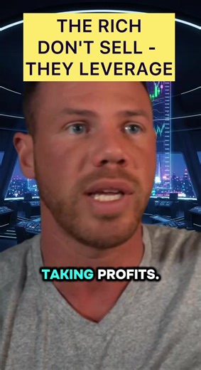 Never go broke taking profits sounds wise until examining wealthy behavior. They generate cashflow from assets, access depreciation offsetting taxes, borrow tax-free against holdings. Selling eliminates future leverage opportunities permanently.#cryptocurrency #iso20022crypto #xrp #bitcoins #viralvideo