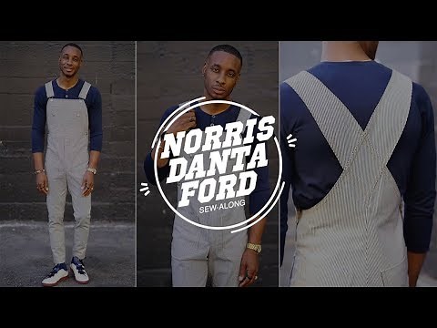 Tutorial for Mimi G Men’s Vintage Jumpsuit/Overalls with Simplicity Pattern 8615