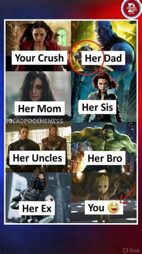 Why Is Our Little Groot Still Single? 😂 | Groot is the most relatable superhero 😂 #groot #yt