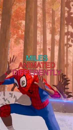 Did you notice this animation trick in Spider-Verse? 🤯 #movietok #animation
