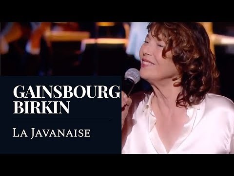 GAINSBOURG - "La Javanaise" (Birkin) (Live) [HD]