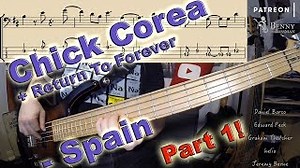 Chick Corea - Spain Chords [PART ONE] - with notation and tabs - ChordU