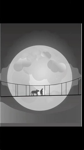 Night Moon Background Design || Adobe Illustrator Beginners Tutorial 2026