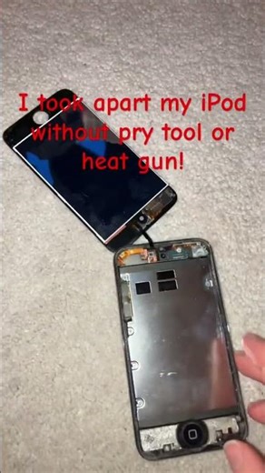 Easy screen to remove #ipods