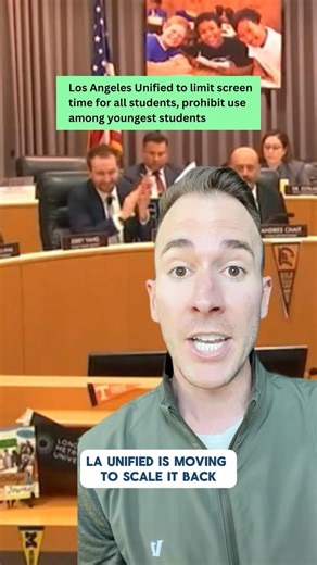 Los Angeles Unified to limit screen time for all students, prohibit use among youngest students