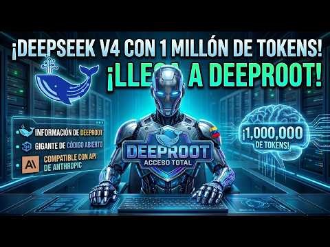 DeepSeek V4: open‑source con ventana de ctx 1M tokens, ya en DeepRoot (Compatible con API Anthropic)