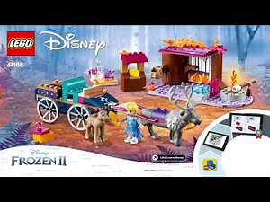 LEGO instructions - Disney - Frozen 2 - 41166 - Elsa and the Reindeer Carriage
