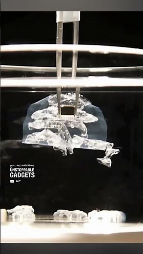 This robot was born from heat and dies in liquid.