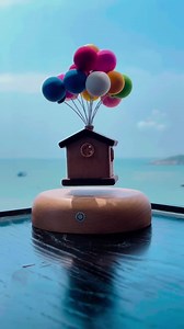 Levitating House Lamp: Magnetic Floating Night Light, Kinetic Sculpture - Etsy