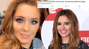 Cheryl Tweedy confuses viewers as she shows off green eyes on the Greatest Dancer