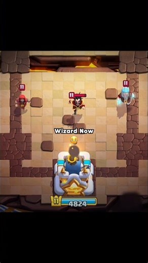 Nahh 💀 Wizard After Update #clashroyale