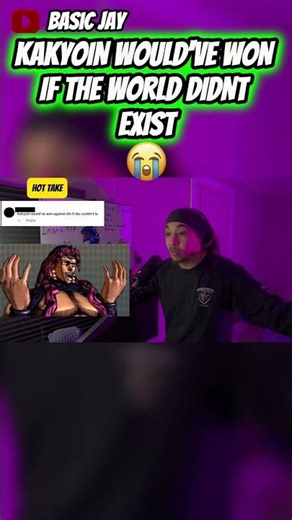 🌍DIO without the world = Kakyoin win 🌍