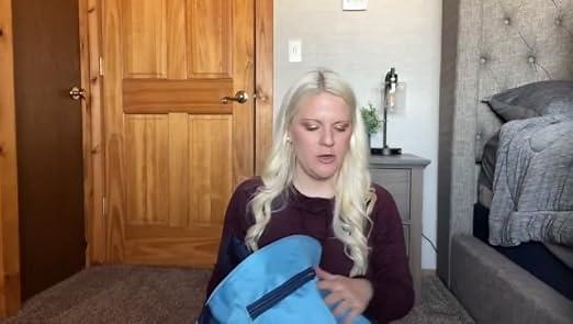 Foldable Lightweight Duffle Bag with Wheels, 26inch, 85L