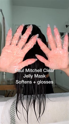 Add softness and shine to hair with new Paul Mitchell Clear Jelly Mask, the once-a-week treat for those with sensitivities. | Paul Mitchell