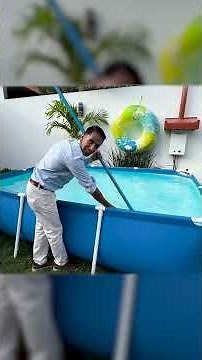 Did you know you can easily vacuum your above-ground pool without a pump or electricity?