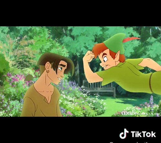 Love Triangle - Peter Pan and Jim Hawkins #disneycrossover #disneyedit #peterpan #treasureplanet #disney #crossover