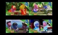 Mix of 4 videos from youtube : The backyardigans episodes 46s & 58s in fullscreen & hd