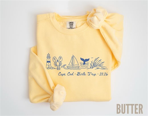 Comfort Colors Cape Cod Sweatshirt Minimalist Sweater Massachusetts Shirt Cape Cod Crewneck Sweater Massachusetts Gifts - Etsy