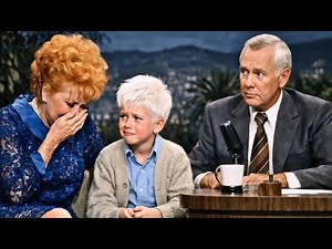Lucille Ball Broke Down When a 7 Year Old Spoke — Johnny Carson Just Sat There Speechless!