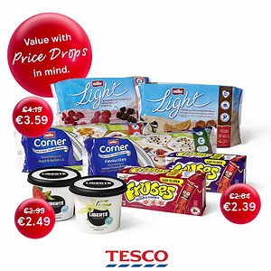 363 reactions · 12 shares | Our price drops give you even more savings on big brands so that you can get more of what you want for less. Look out for the red bubbles in store, we put them there with you in mind. | Tesco Ireland | Facebook