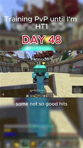 Daily PvP Practice 48 #minecraft #minecraftpvp