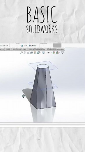 Easy to learn and use Solidworks #Loft Boss/Base