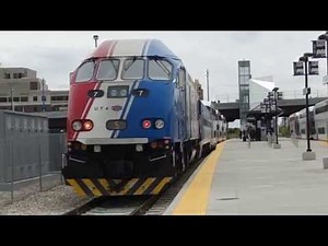 UTA FRONTRUNNER TRAIN 121 UTAH TRANSIT AUTHORITY