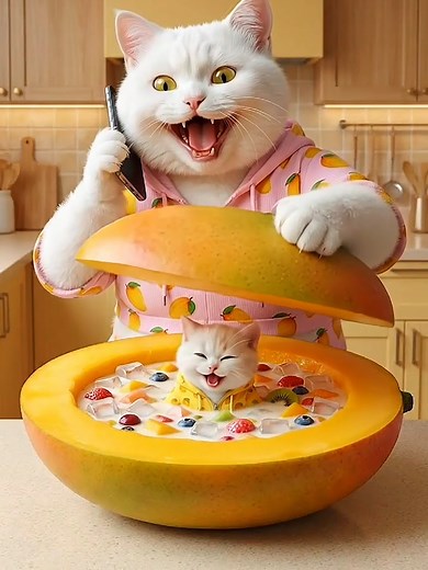 Careless Cat-Mother Chooses Phone Call Over Kitten