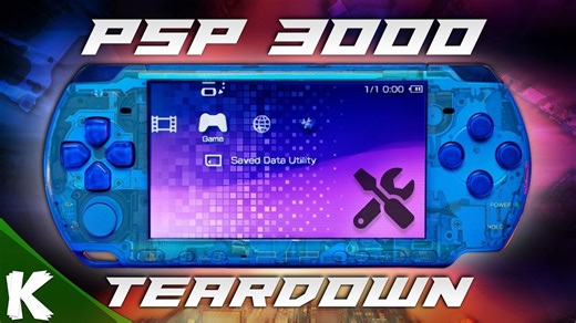 【搬运/AI字幕】教程：拆解psp3000并全身清洗，之后再组装回去！【Total Kommando】