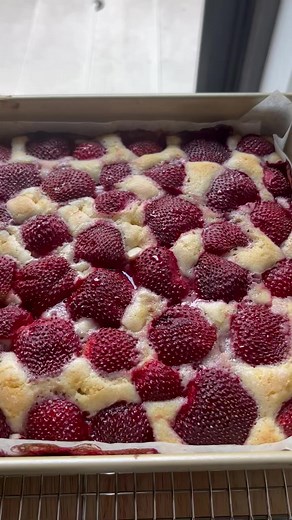 1M views · 10K reactions | STRAWBERRY SUMMER SHEET CAKE @smittenkitchen  This is what a perfect June day tastes like to me. Recipe linked in comments. | smitten kitchen | Facebook