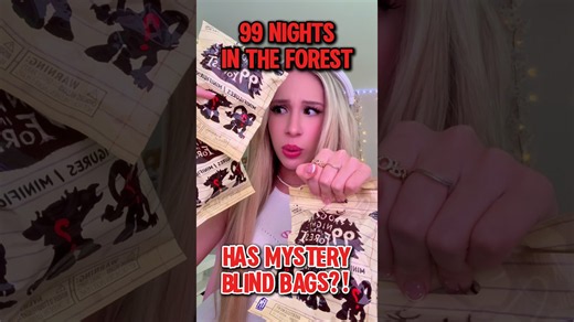 OPENING “MYSTERY” BLIND BAGS From 99 NIGHTS IN THE FOREST on ROBLOX! 🌳🐏🦌
