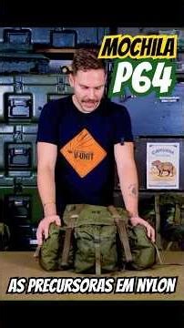 P64 RUCKSACK: A relíquia de nylon da Guerra do Vietnã 🇻🇳🎒