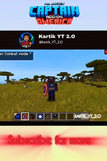 Mr. Nido’s Captain America Addon (1.21) – MCPE/Bedrock Mod
