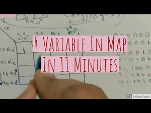 4 VARIABLE K MAP SOP And POS form|Digital Electronics| |LEC-III|