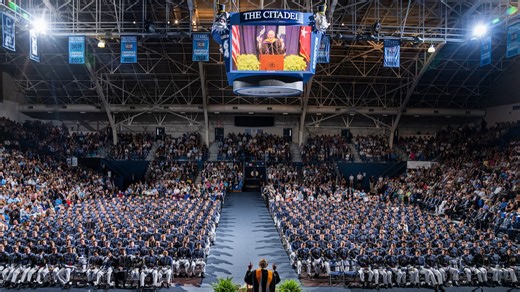 Preparing for The Citadel Class of 2026 commencement ceremonies - The Citadel Today