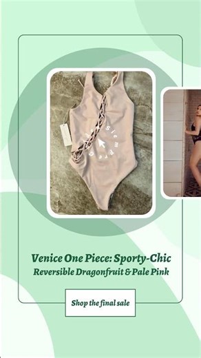 Venice One Piece: Sporty-Chic