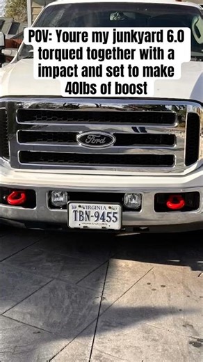 The 6.0 is indestructible 🤣 #fordtrucks #powerstroke #automobile