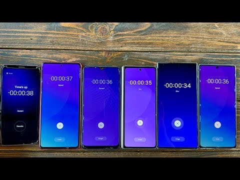 Alarm Clock & Timer ON Samsung Galaxy Group Phones | Note 10 + S24 Ultra + Galaxy Fold 5 + S9