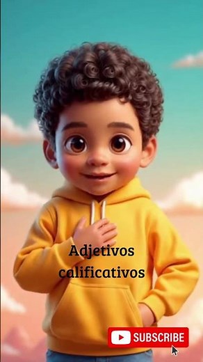 Adjetivos calificativos, fácil y rápido. #niños #Adjetivoscalificativos #viral #aprendefacil