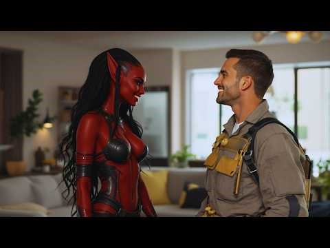 I Sent Signal To The Wrong Planet,And The Sexiest Alien Woman in The Universe Was Beamed To My House