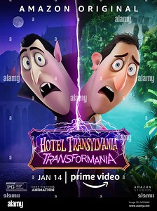 HOTEL TRANSYLVANIA: TRANSFORMANIA, (aka HOTEL TRANSYLVANIA 4), US character poster, Dracula (voice: Brian Hull), 2022. © Amazon Prime Video / Courtesy Everett Collection Stock Photo - Alamy