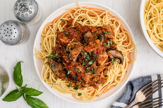 Slow Cooker Turkey Bolognese