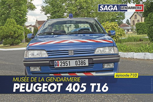 Peugeot 405 T16 BRI. Le missile très discret de la gendarmerie