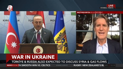 18K views · 220 reactions | Former United States diplomat Matthew Bryza evaluated Russian FM Lavrov's Turkey visit. | A News | Facebook