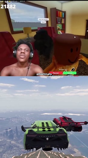 Speed meets a monkey💀 #ishowspeed #speed #fyp