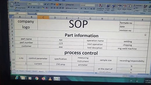 How do I create a SOP in Excel? [2025] | QAQooking.wiki