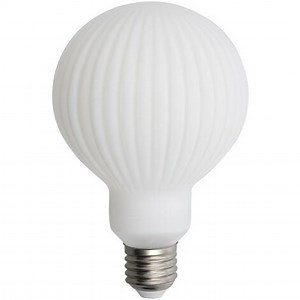 Xanlite - Ampoule Filament LED déco verre opaque G95, culot E27, 1055 Lumens, conso. 10W (equivalence 75W), Blanc chaud - RFDE1055B95OSTR