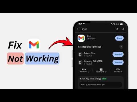 How to Fix Gmail App Not Working (2026) | Can’t Send or Receive Emails FIXED