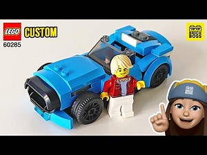 🔥CUSTOM ROADSTER CAR from LEGO City 60285 Building Ideas / Alternate Speed Build Moc Instructions