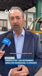 🌆 PRINCIPAL VIA | O prefeito de Santa Cruz do Sul, Sérgio Moraes, acompanhou o ato do fogo simbólico e destacou a novidade do desfile ser na Rua Marechal Floriano, principal via da cidade. 🎥📲 @dito_engling - - #santacruzdosul #santacruz #riograndedosul #gazeta #radiogazeta #portalgaz #desfilecivico #desfilefarroupilha #brasil | Rádio Gazeta